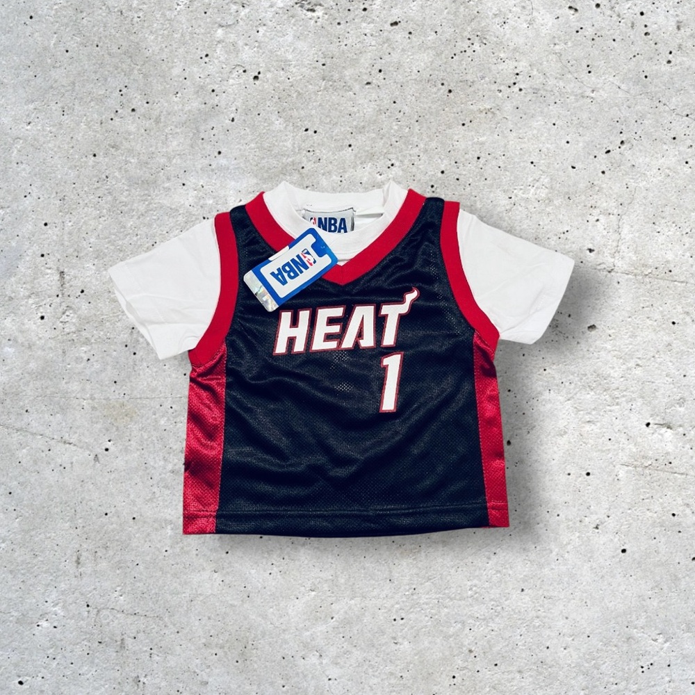 NWT NBA Toddler Miami Heat #1 Chris Bosh Jersey